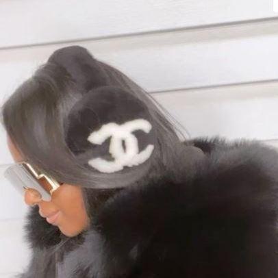 CC - Genuine Rabbit Fur Earmuffs