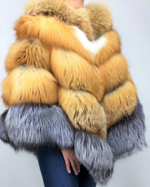 The Boss - Fox Fur Cape