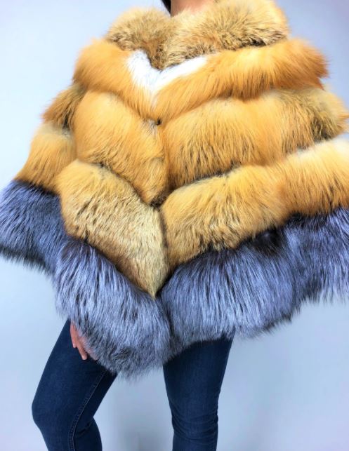 The Boss - Fox Fur Cape