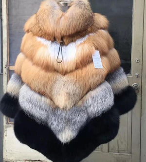 The Boss - Fox Fur Cape