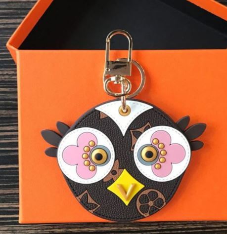 Designer Owl Keychain